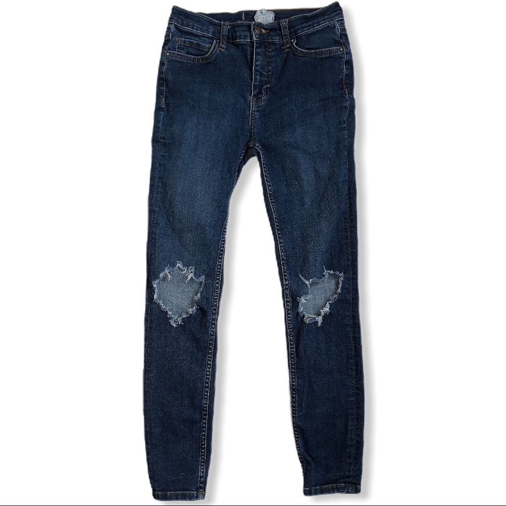 Free People Distressed Skinny Jeans 26 Waist